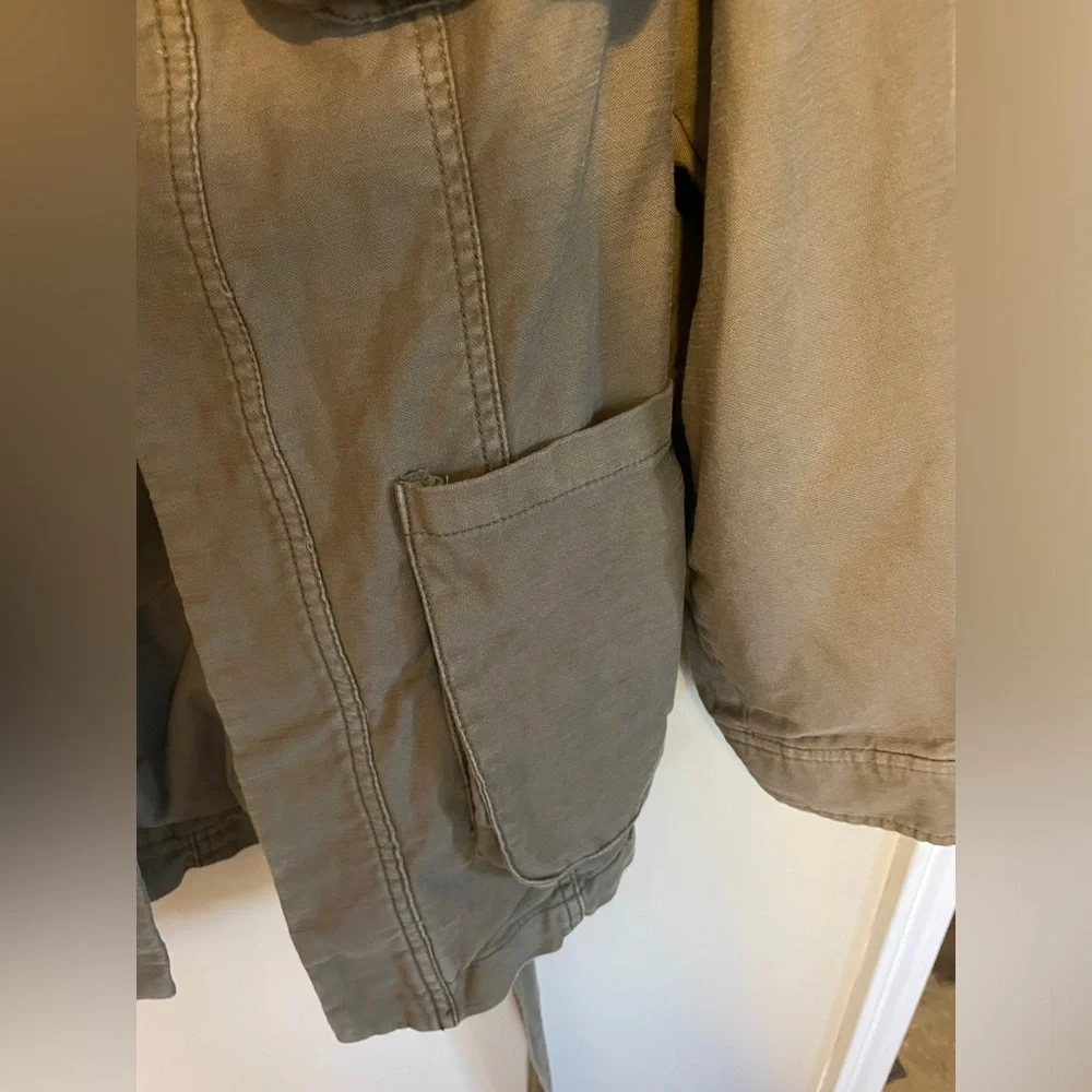 Free People In Our Nature Cargo Jacket size M - Picture 6 of 7